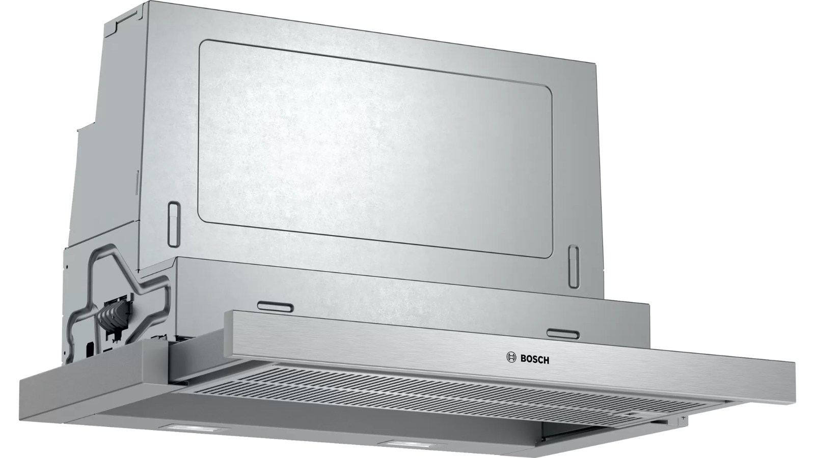 Bosch Series 4 60cm Slide-Out Rangehood - Silver Metallic