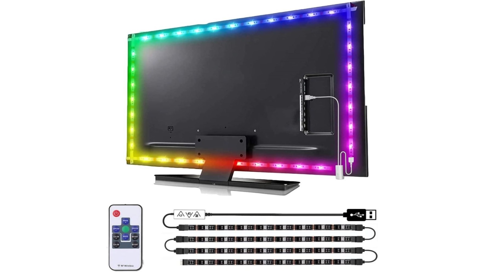 Vikus 3m LED Strip Light for TV Gaming and Computer