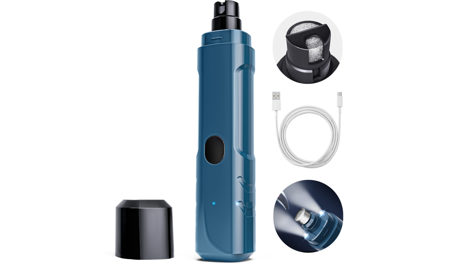 Advwin 3 Speed Dog Nail Grinder - Blue