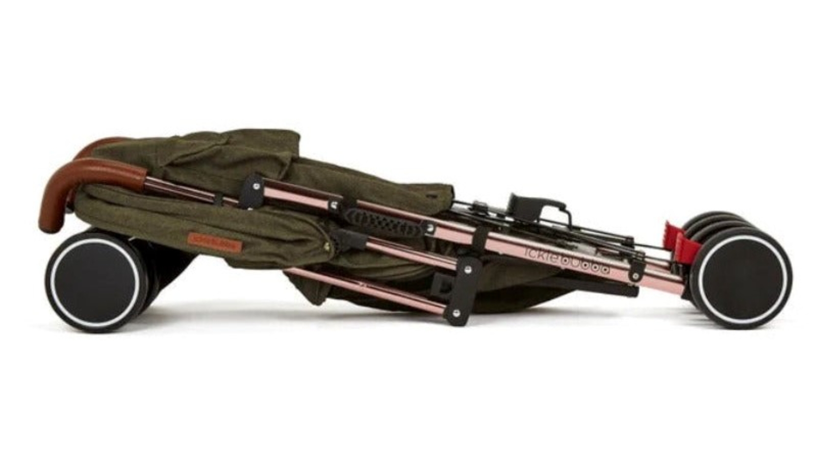 Ickle Bubba Discovery Max Pram Rose Gold/Khaki Harvey Norman