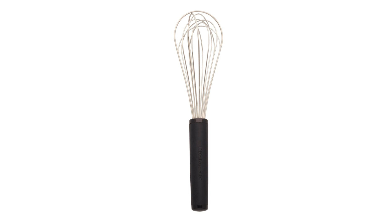 KitchenAid Soft Touch Sturdy Stainless Steel Wires Utility Whisk - Black