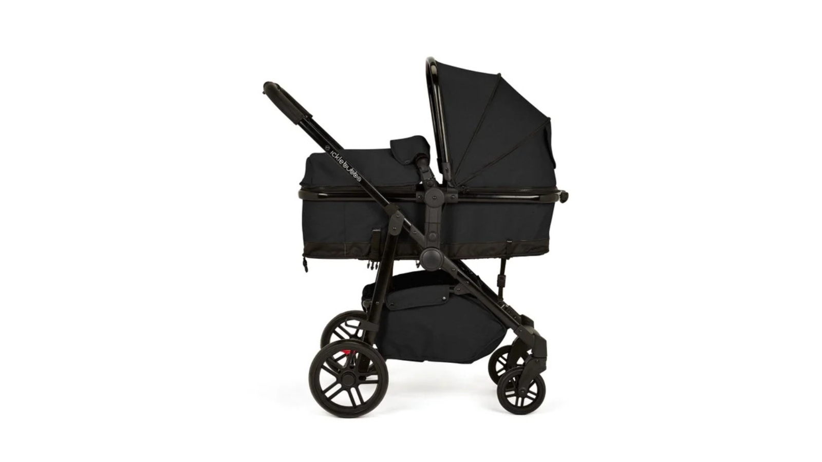 Ickle Bubba Moon Convertible Pram Bundle Black Harvey Norman