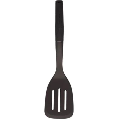 KitchenAid Nylon Soft Touch Slotted Turner - Black
