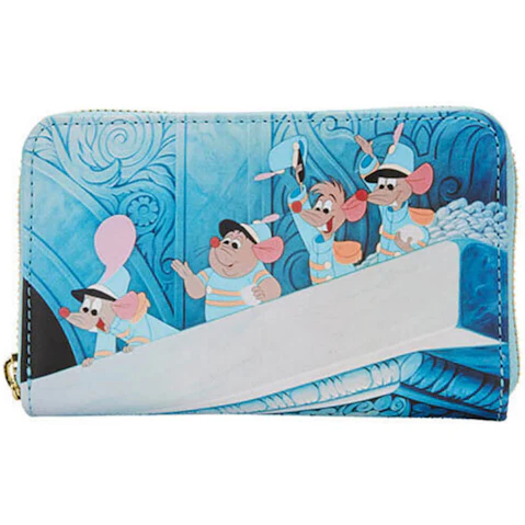 Cinderella Scenes Zip Purse