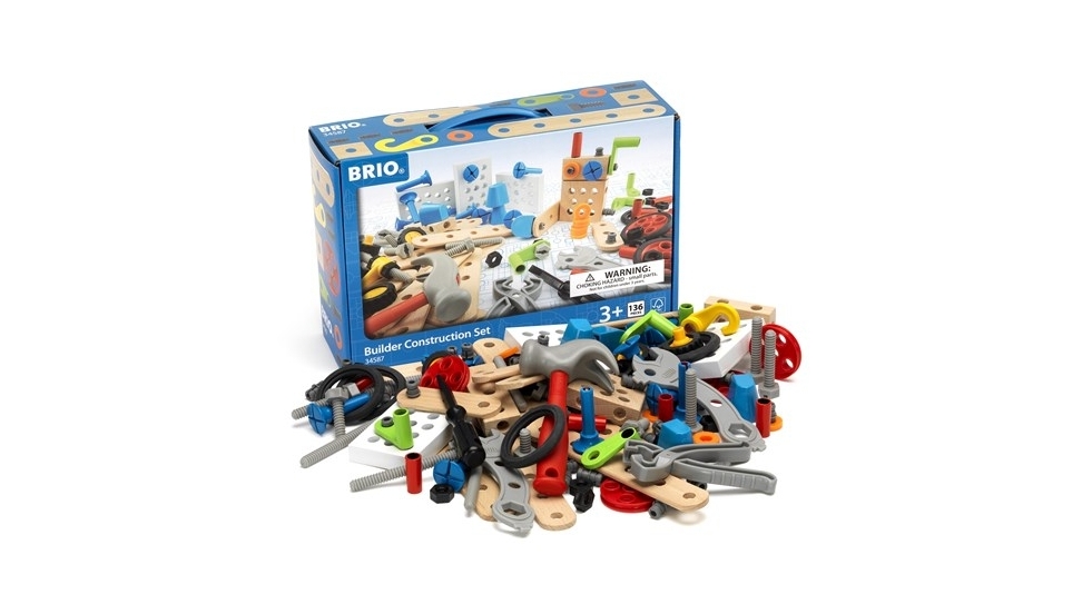 BRIO Builder Construction Set 136 Pieces