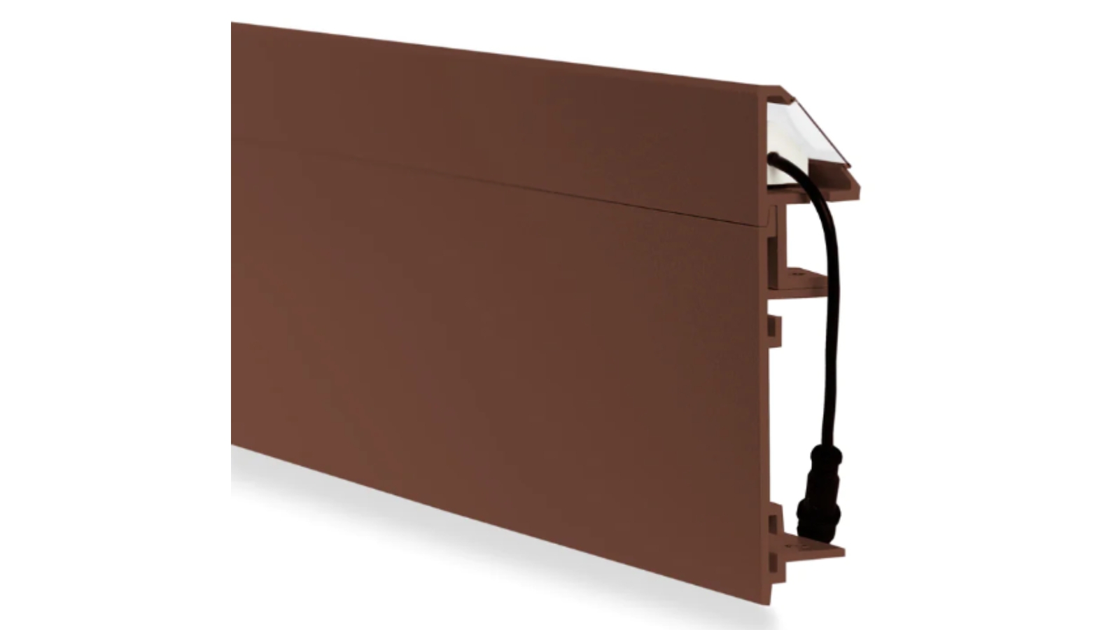 Edglit 1 Lineal Metre Garden Edging - Weathered Steel