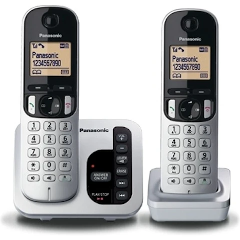 Panasonic KX-TGC222ALS Double Handset Cordless Phone