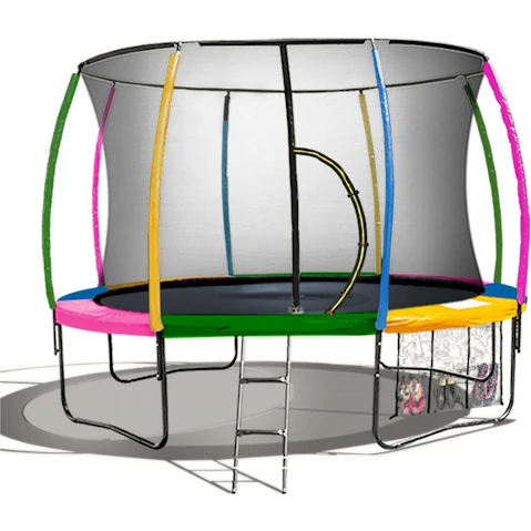 Kahuna 14ft Trampoline - Rainbow