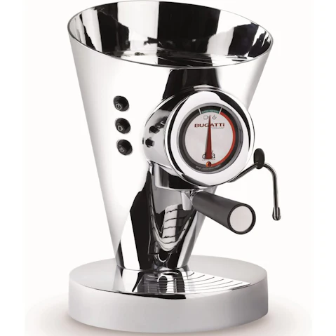 Bugatti Diva Evo Coffee Machine - Chrome