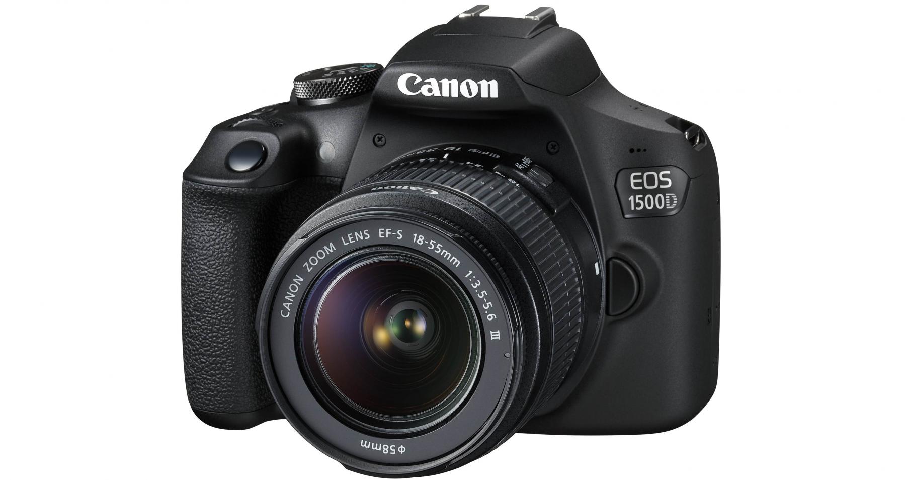 Canon EOS 1500D DSLR Camera with 1855mm Lens Kit Harvey Norman
