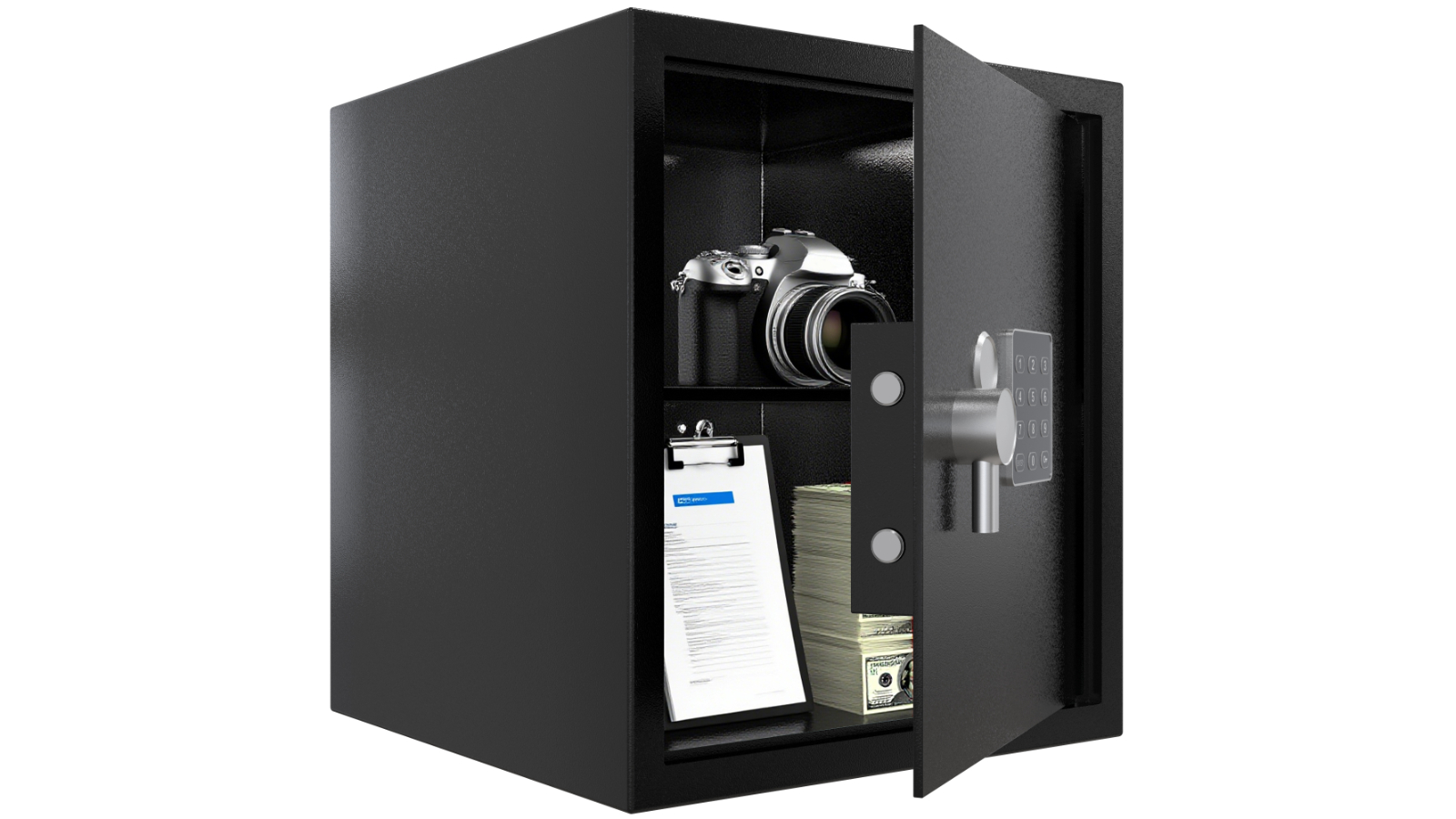 Advwin Steel Security Safe and Lock Box with Digital Keypad - 50 Litre