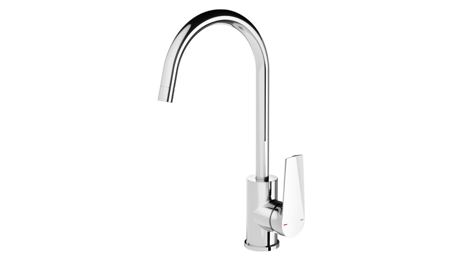 Phoenix Arlo 200mm Gooseneck 6 Star Lead-Free Sink Mixer - Chrome