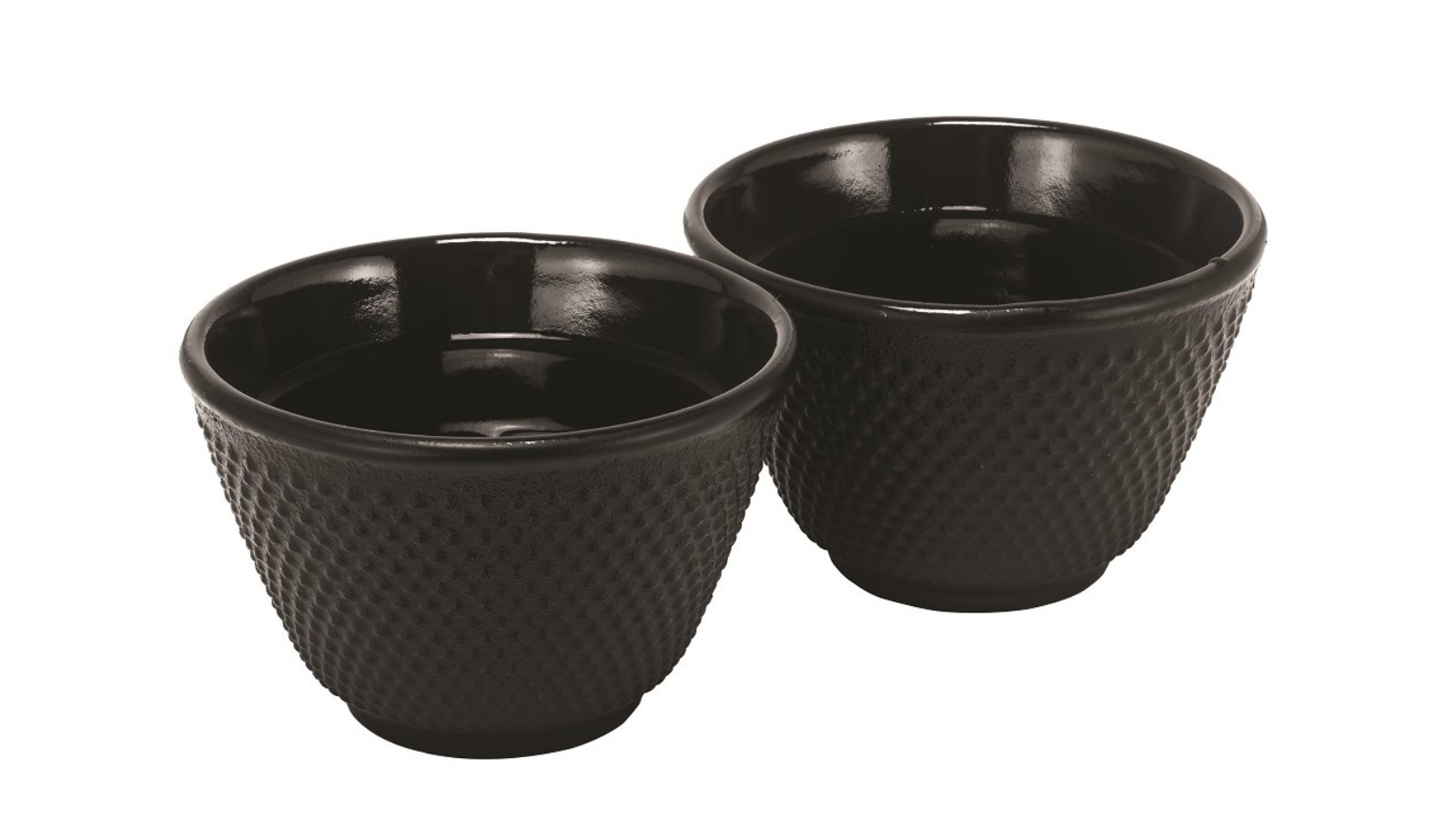 Avanti Hobnail Cast Iron Tea Cups - Set of 2