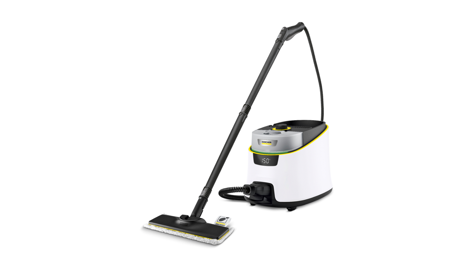 Karcher SC 5 Deluxe Steam Cleaner with LED Light Ring | Harvey Norman