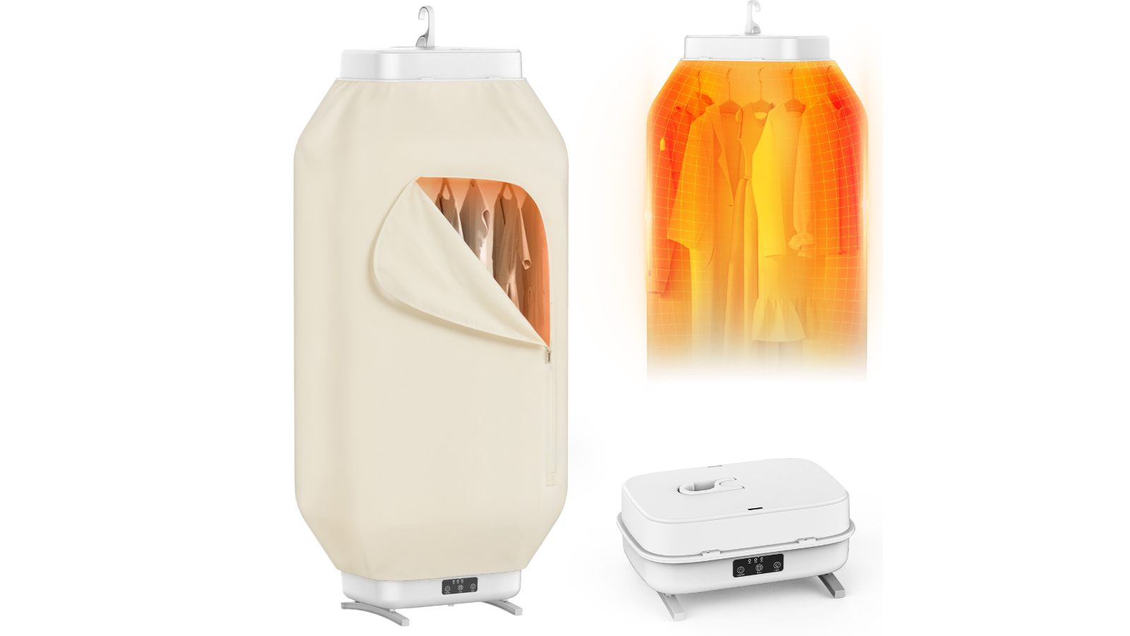 Advwin Portable Clothes Dryer with Timer