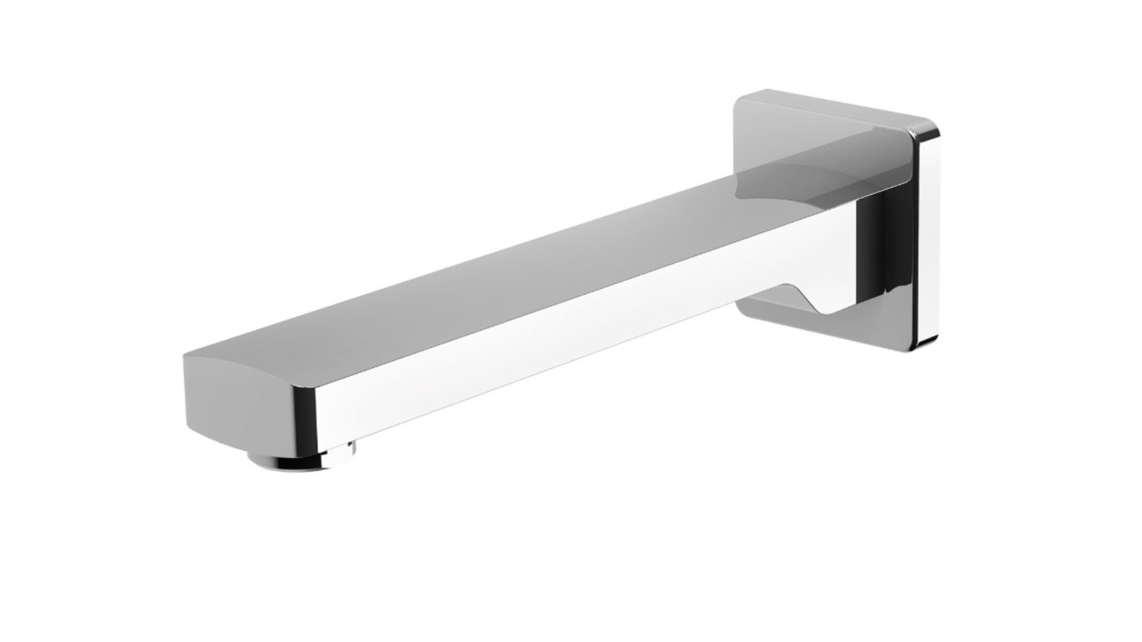 Phoenix Teva 200mm Wall Bath Outlet - Chrome