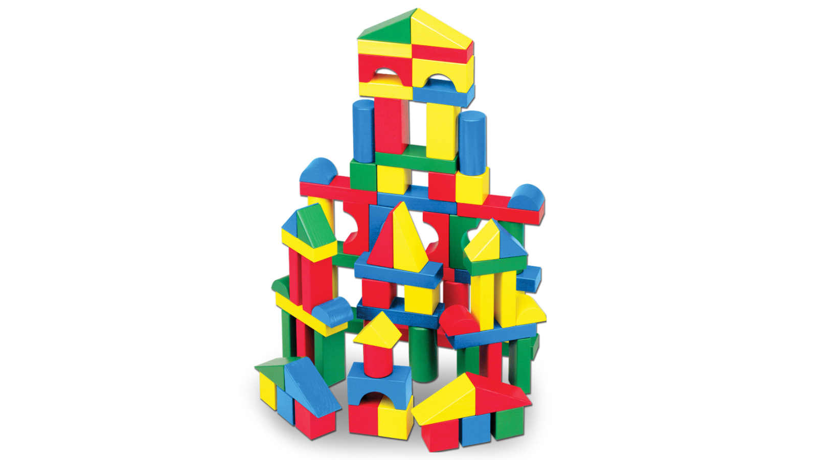 Melissa and doug wooden block set shop