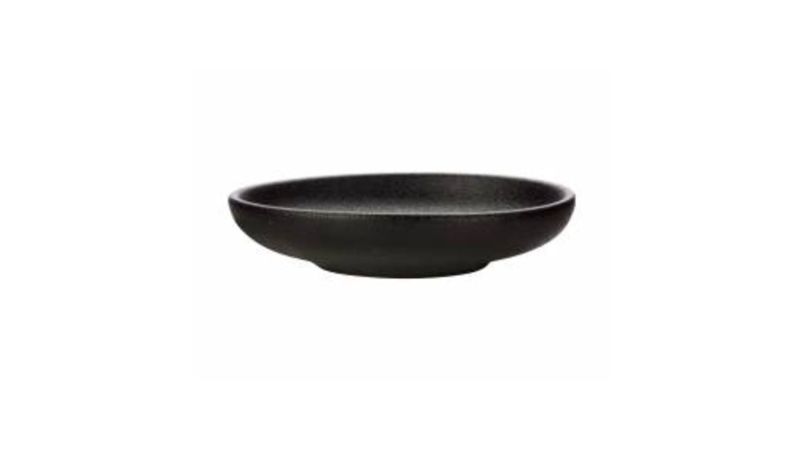 Maxwell and Williams 10cm Caviar Durable Porcelain Round Sauce Dish - Black