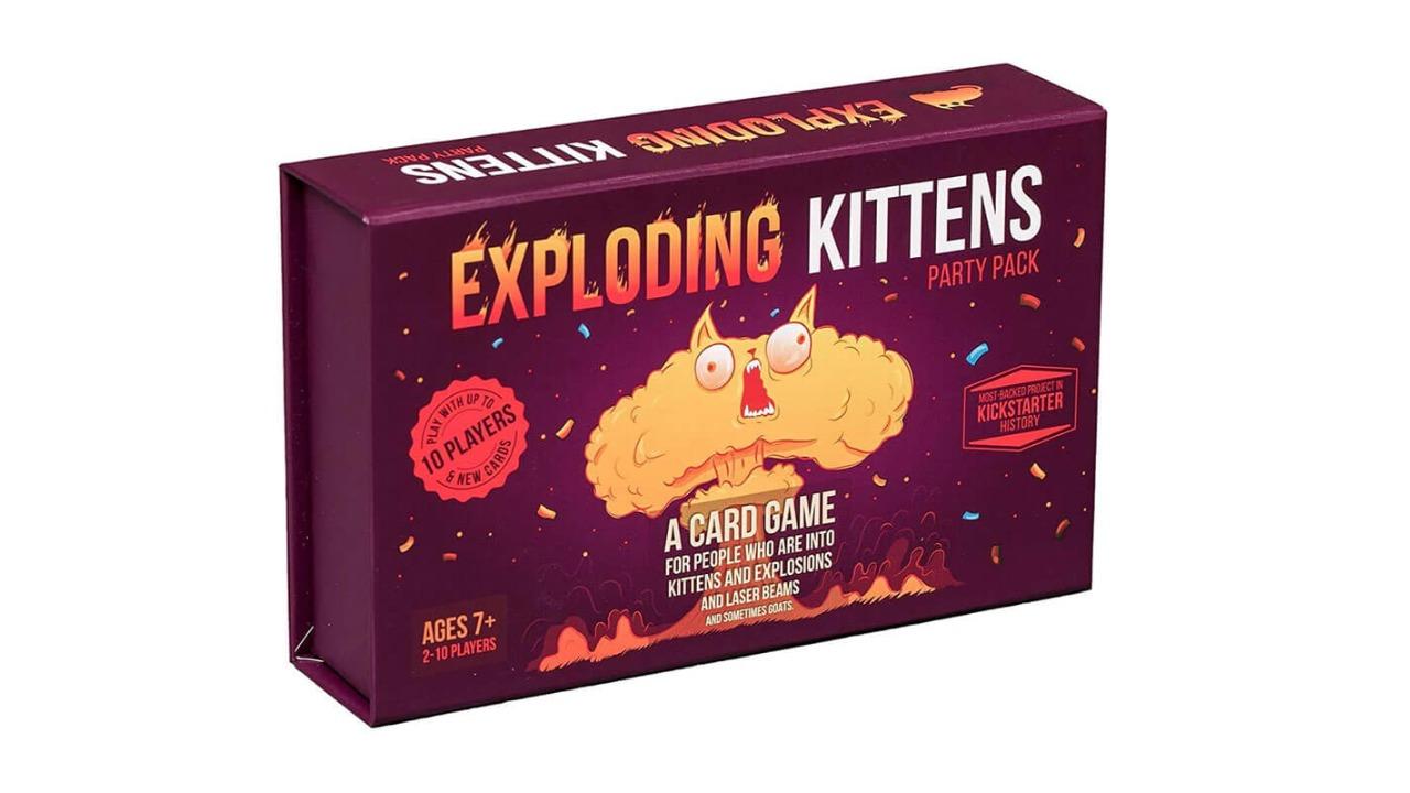 Latest Buys Exploding Kittens Party Pack Game