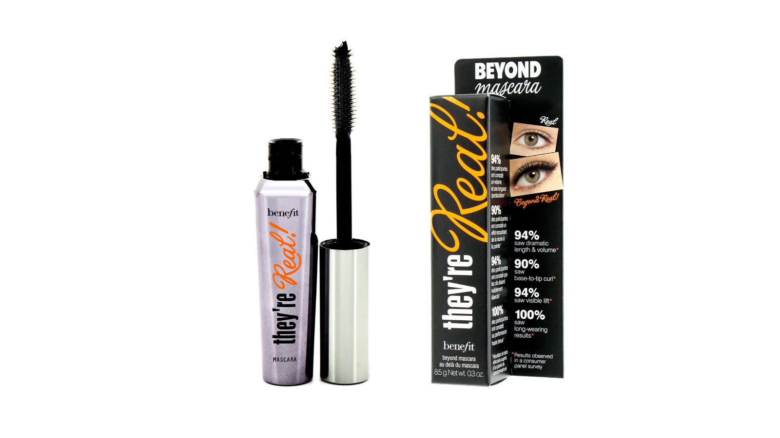 Benefit They're Real Beyond Mascara - Black  - 8.5g/0.3oz