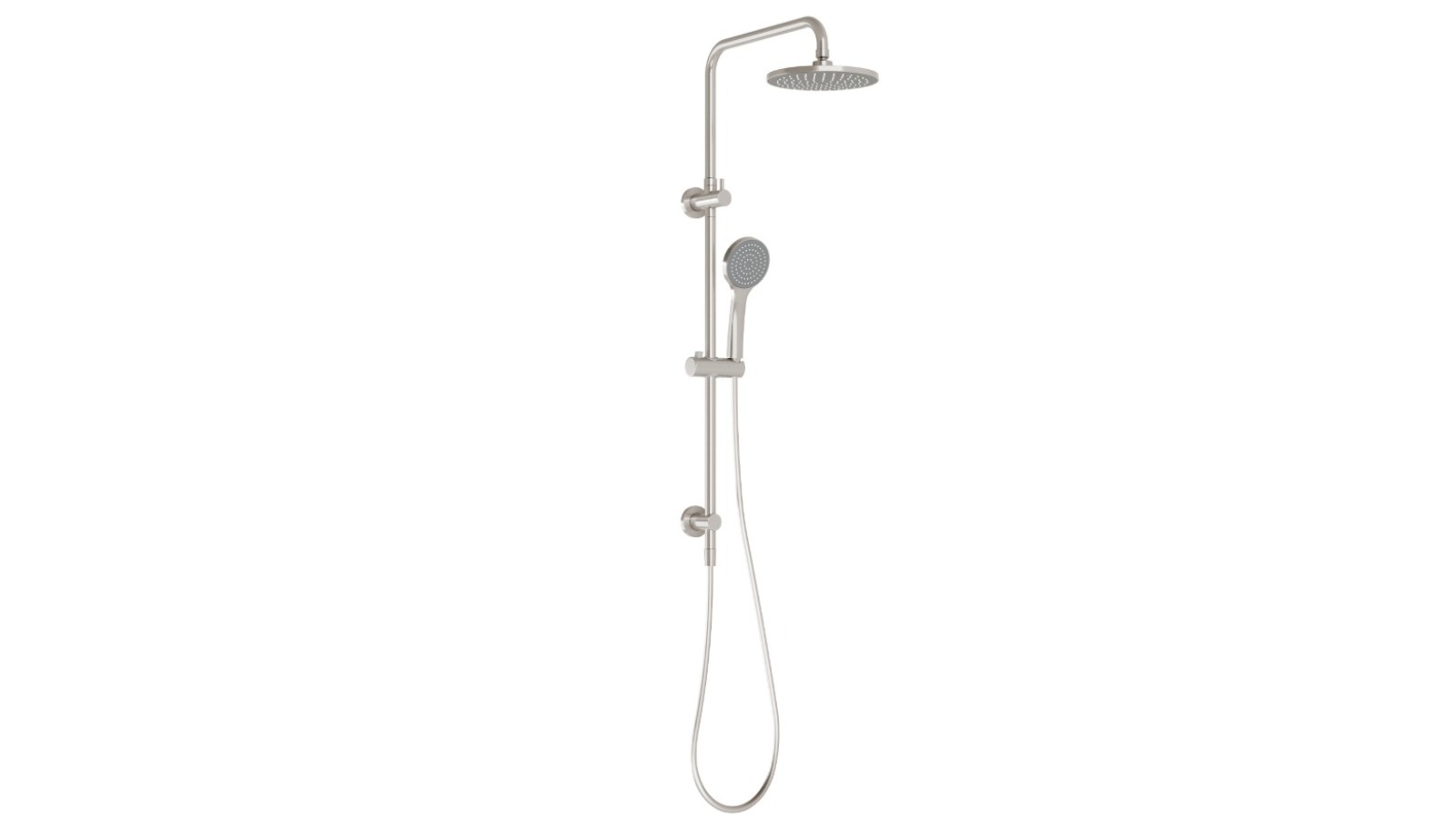 Phoenix Pina Twin Shower - Brushed Nickel