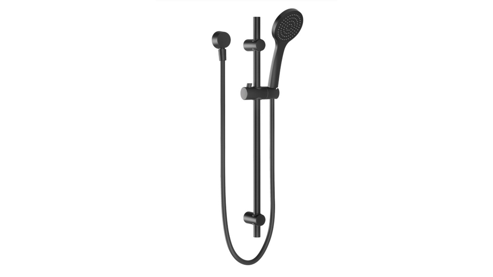 Phoenix Pina Rail Shower - Matte Black