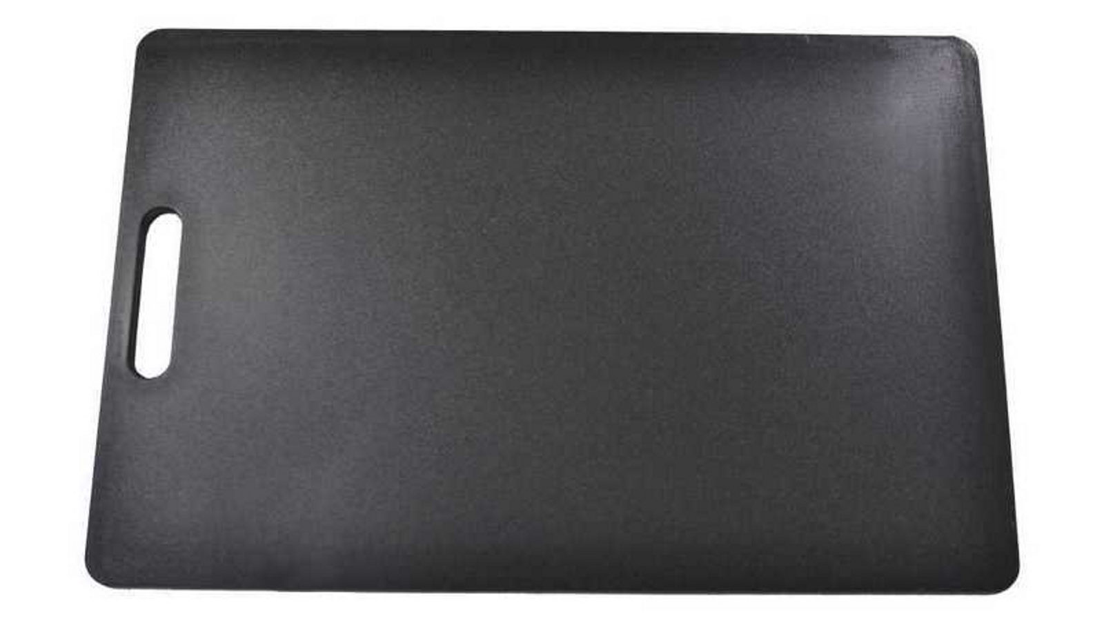 Chef Inox 25 x 40 x 1.3cm Handy Colour Coded Cutting Board With Handle - Black