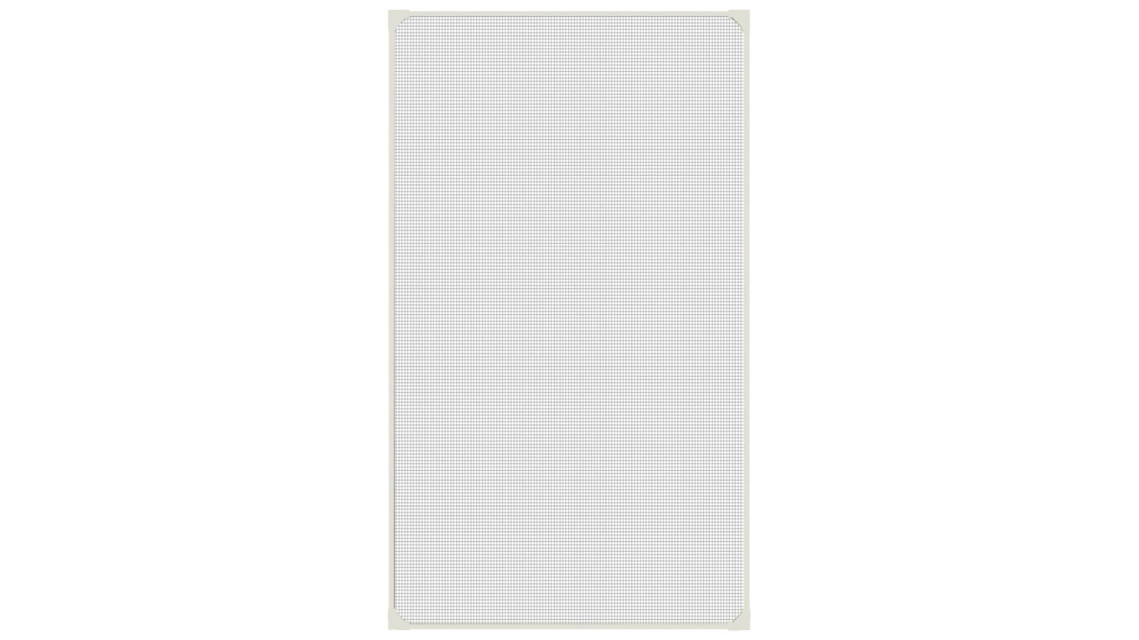 vidaXL White Magnetic Insect Screen for Windows - 80 x 140cm