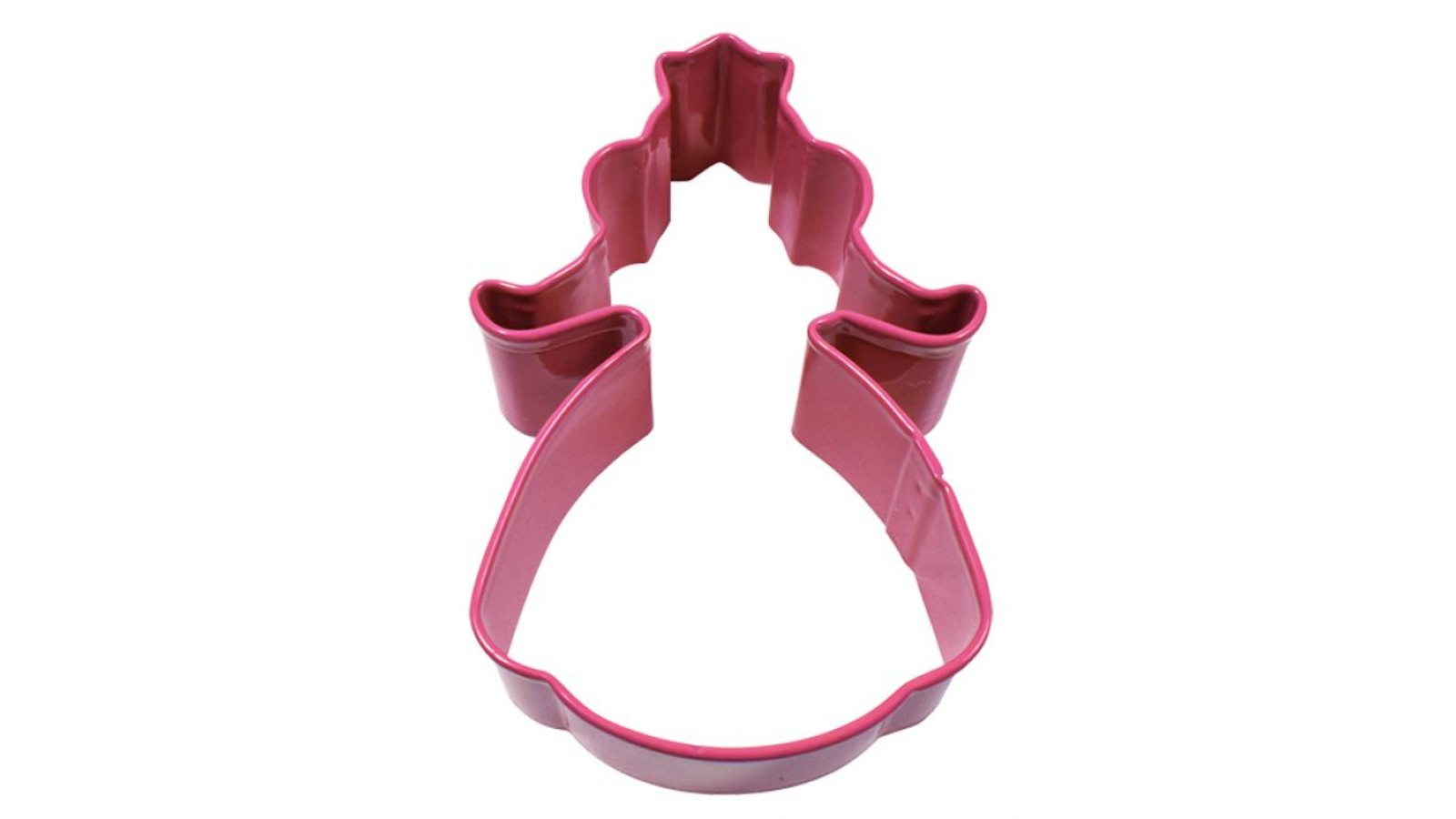 Bakeria R and M Princess Polyresin Coated Steel Bake Mould Cookie Cutter - Fuchsia
