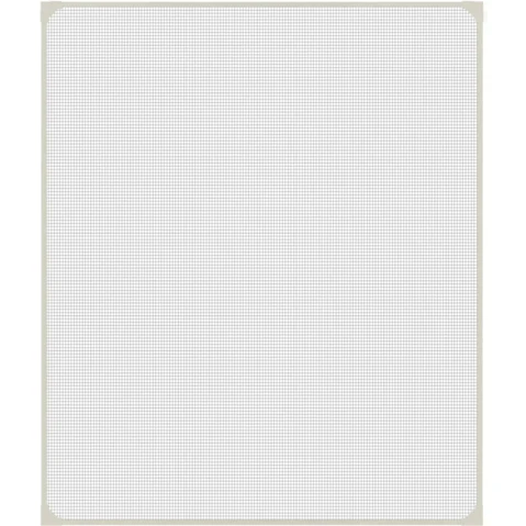 vidaXL White Magnetic Insect Screen for Windows - 100 x 120cm