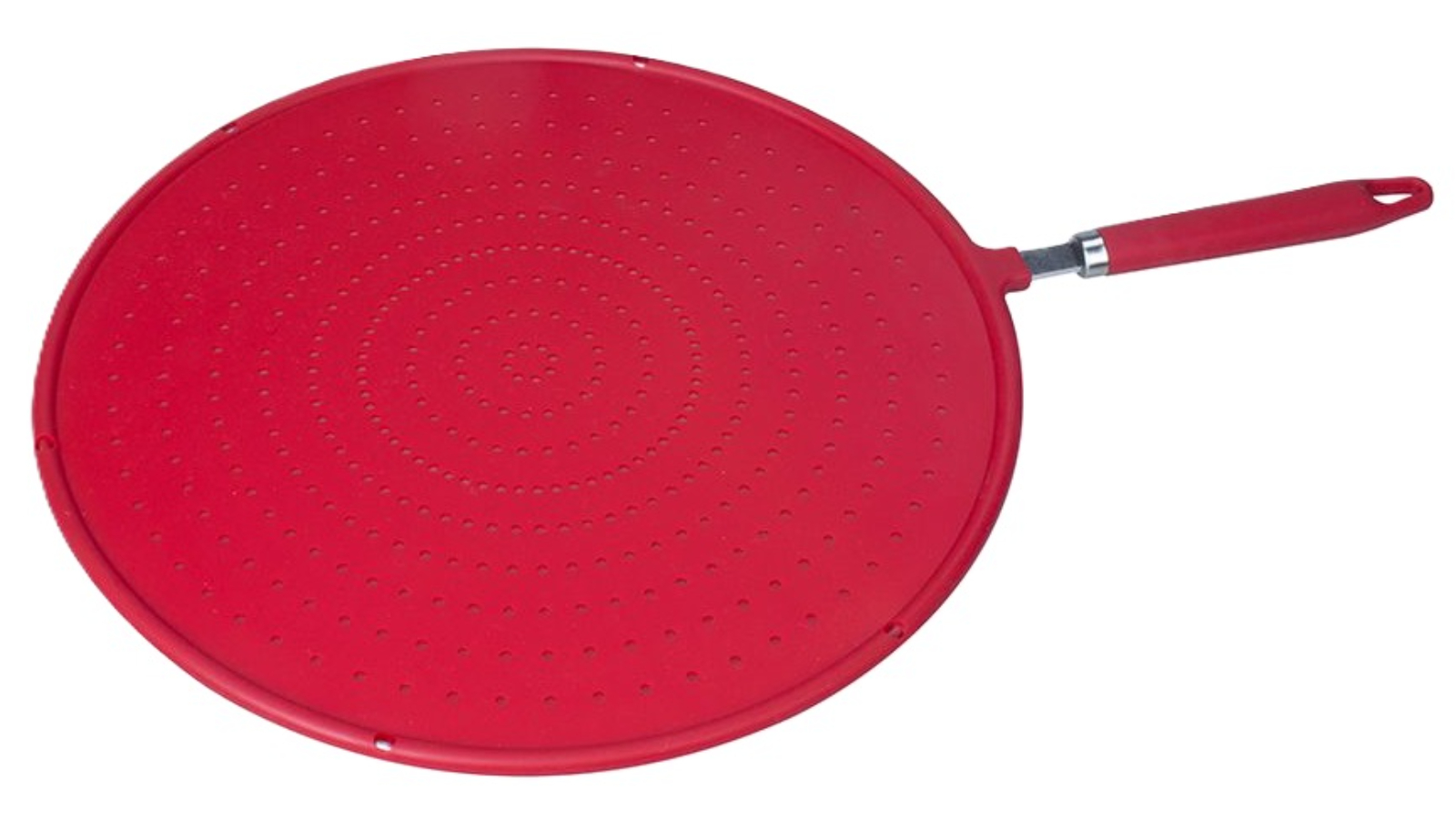 Appetito 31cm Silicone Splatter Screen - Red
