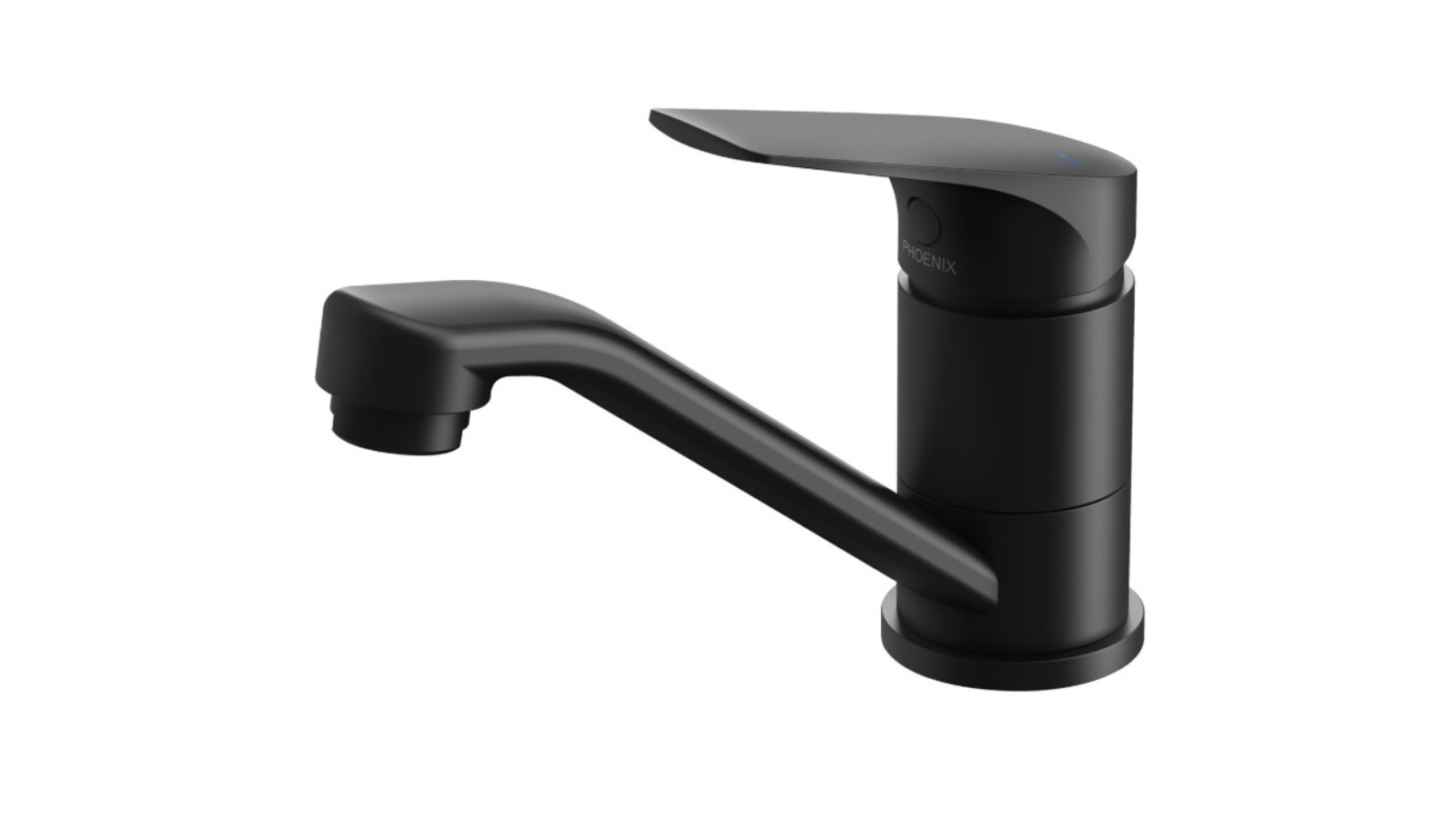 Phoenix Ivy MKII 6 Star Lead-Free Swivel Basin Mixer - Matte Black