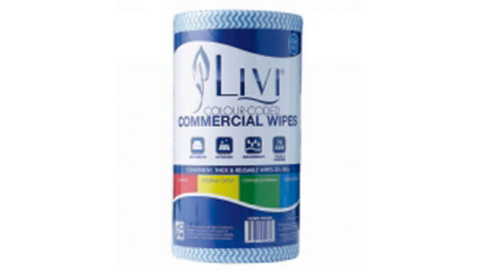 LatestBuy Livi Essentials Commercial Wipes - Blue