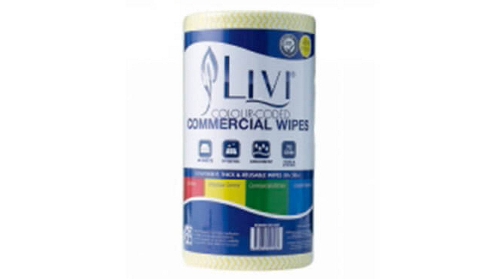 LatestBuy Livi Essentials Commercial Wipes - Yellow
