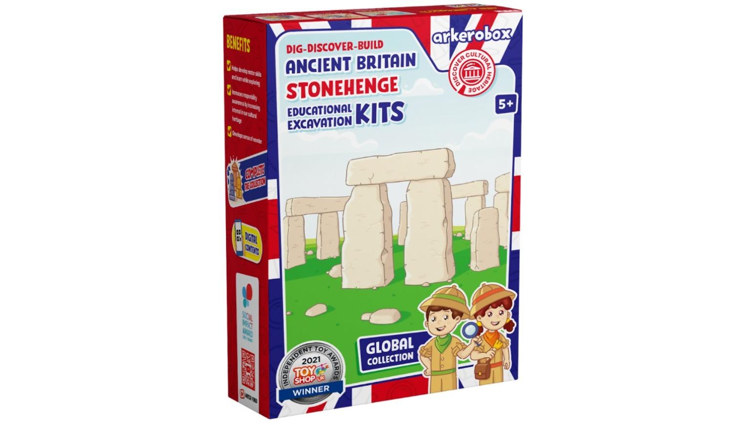Arkerobox Stonehenge Archeological Excavation Kit