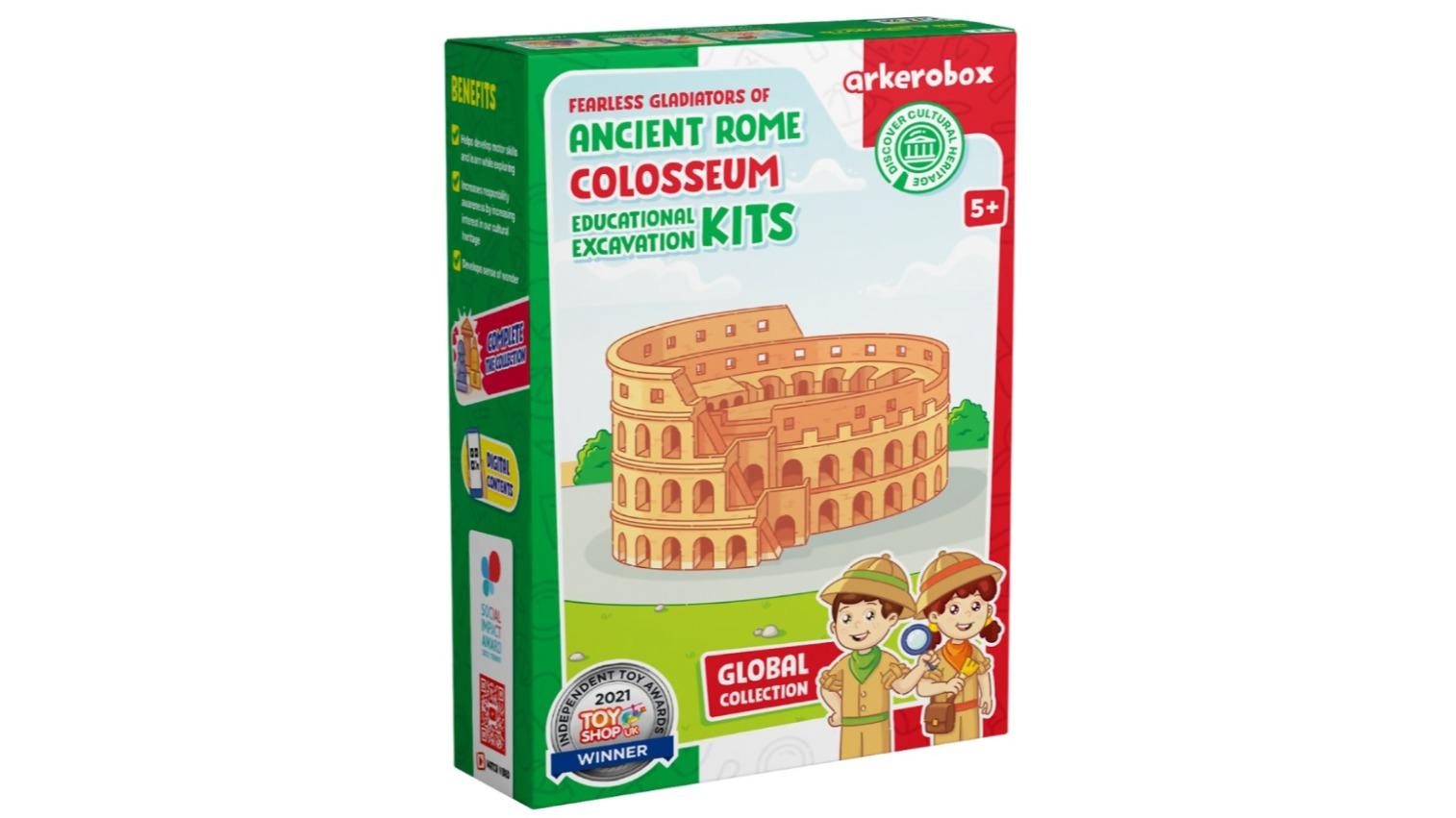 Arkerobox Colosseum Archeological Excavation Kit