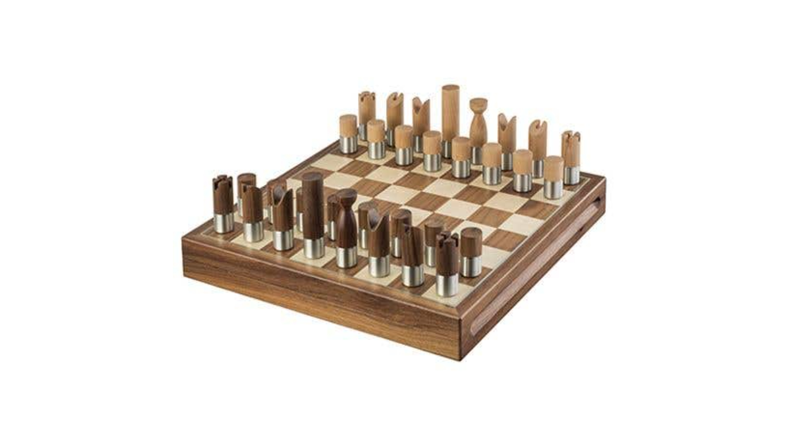 Royal Selangor Modernist Western Chess Set