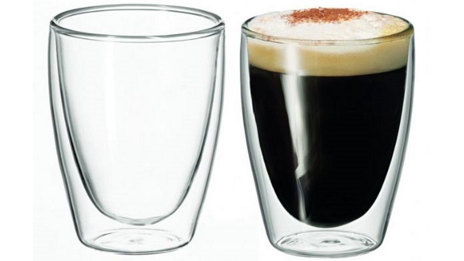 Avanti Caffee Twin Wall Glass - Set of 2