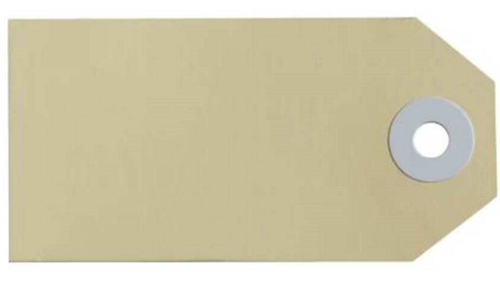 Avery 1000-Pack Buff Shipping Luggage Tag - 9.6x4.8cm