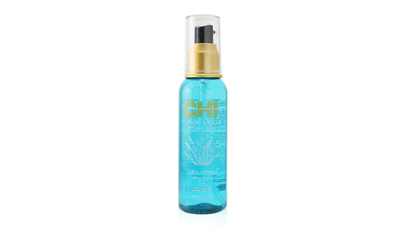 CHI Aloe Vera with Agave Nectar Curls Defined Aloe Vera Oil -89ml/3oz |  Harvey Norman