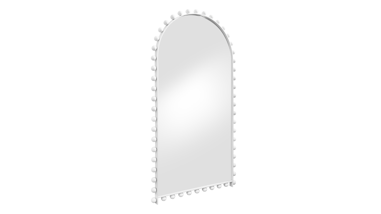 Cafe Lighting and Living Birchgrove Floor Mirror - White