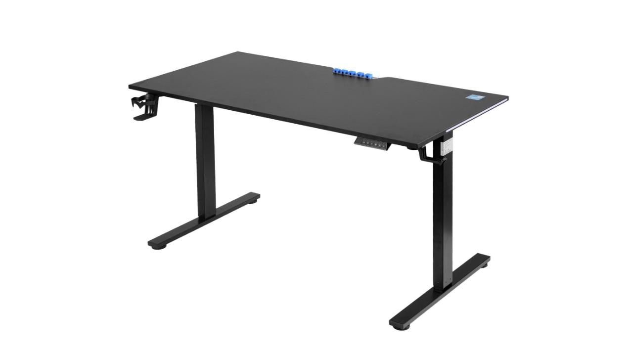 Artiss 140cm Adjustable Height Electric Standing Desk - Black