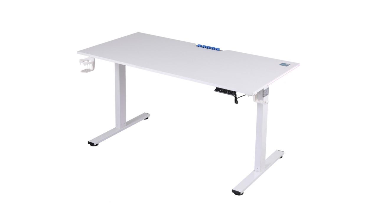 Artiss 140cm Adjustable Height Electric Standing Desk - White