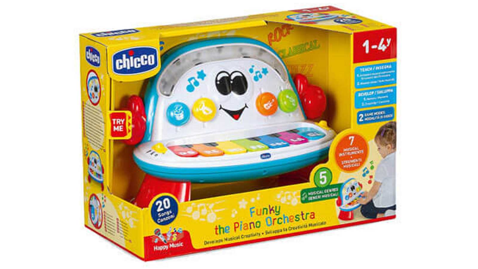 Chicco Toy Funky the Piano Orchestra Harvey Norman