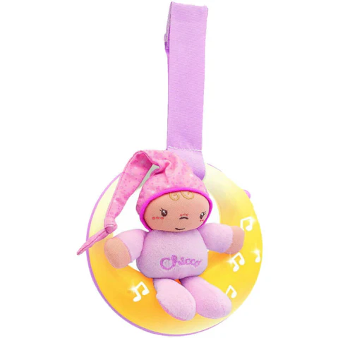 Chicco Toy Goodnight Moon Musical Nightlight - Pink