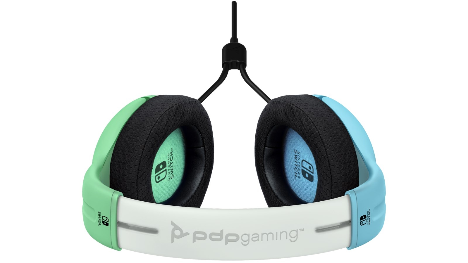 PDP Nintendo Switch LVL 40 Wired Stereo Gaming Headset Blue/Green