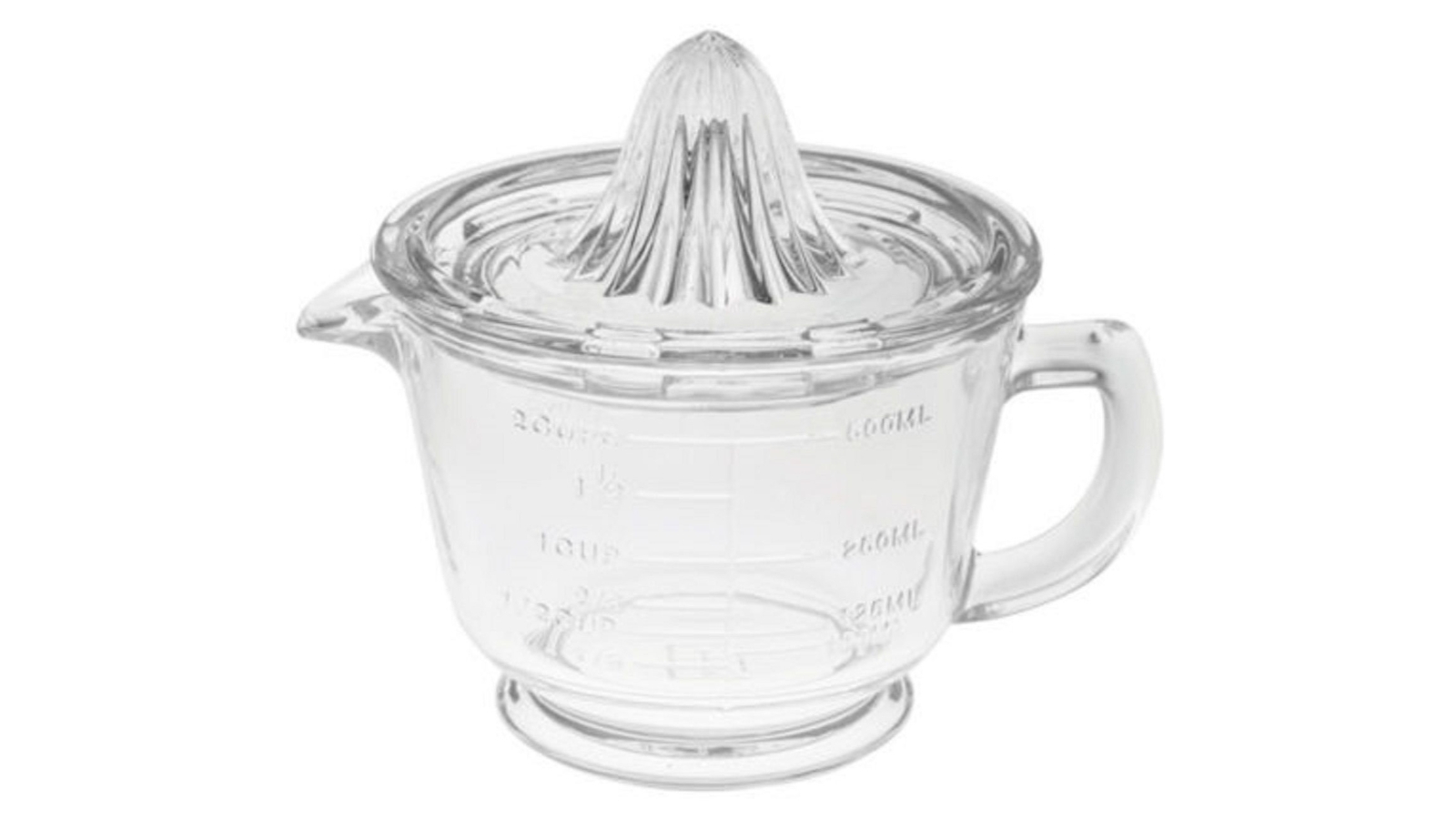 Avanti Glass Citrus Juicer with Measuring Jug 500ml Harvey Norman
