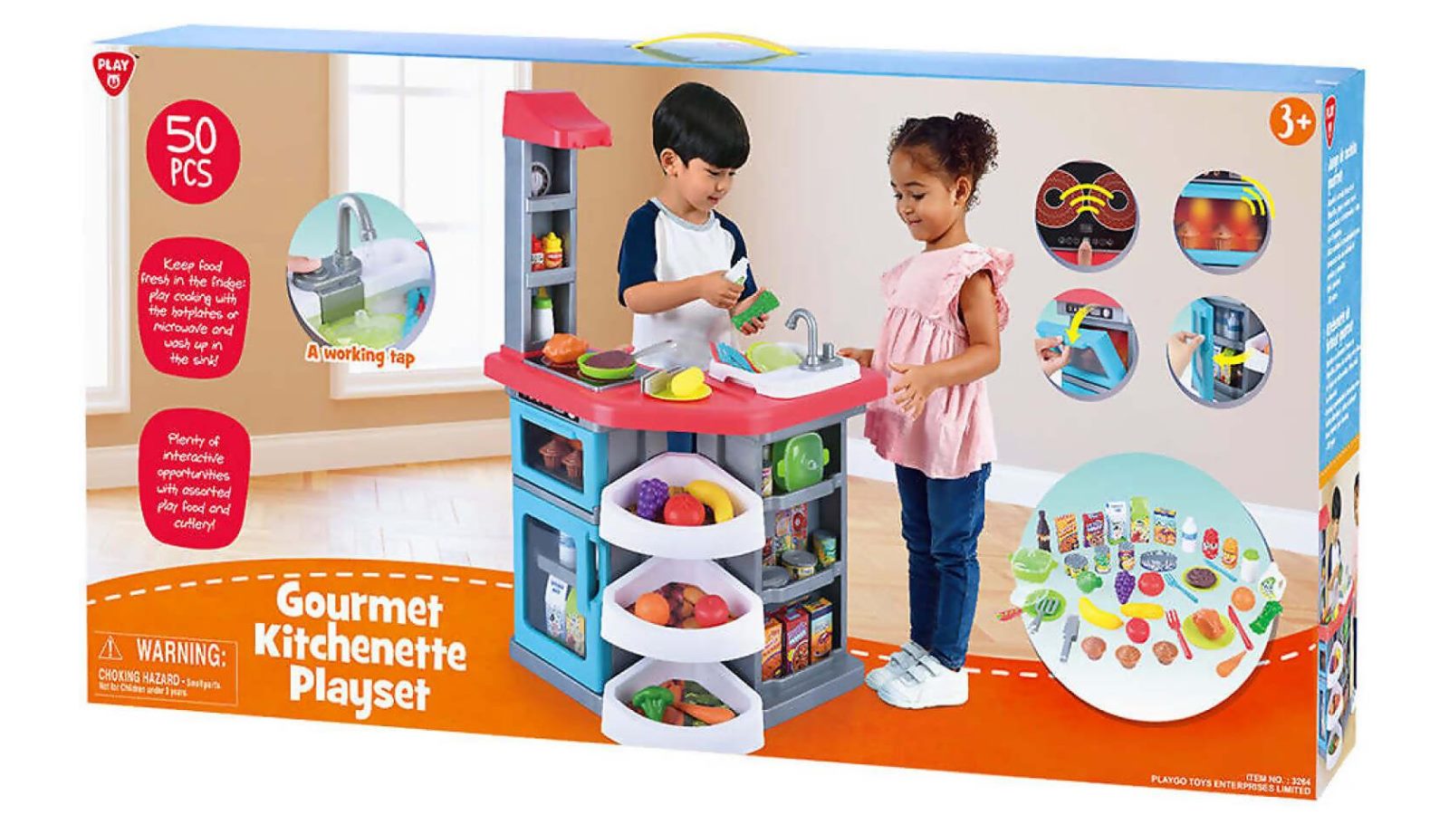 Playgo Toys Ent. Ltd. Gourmet Kitchenette Set