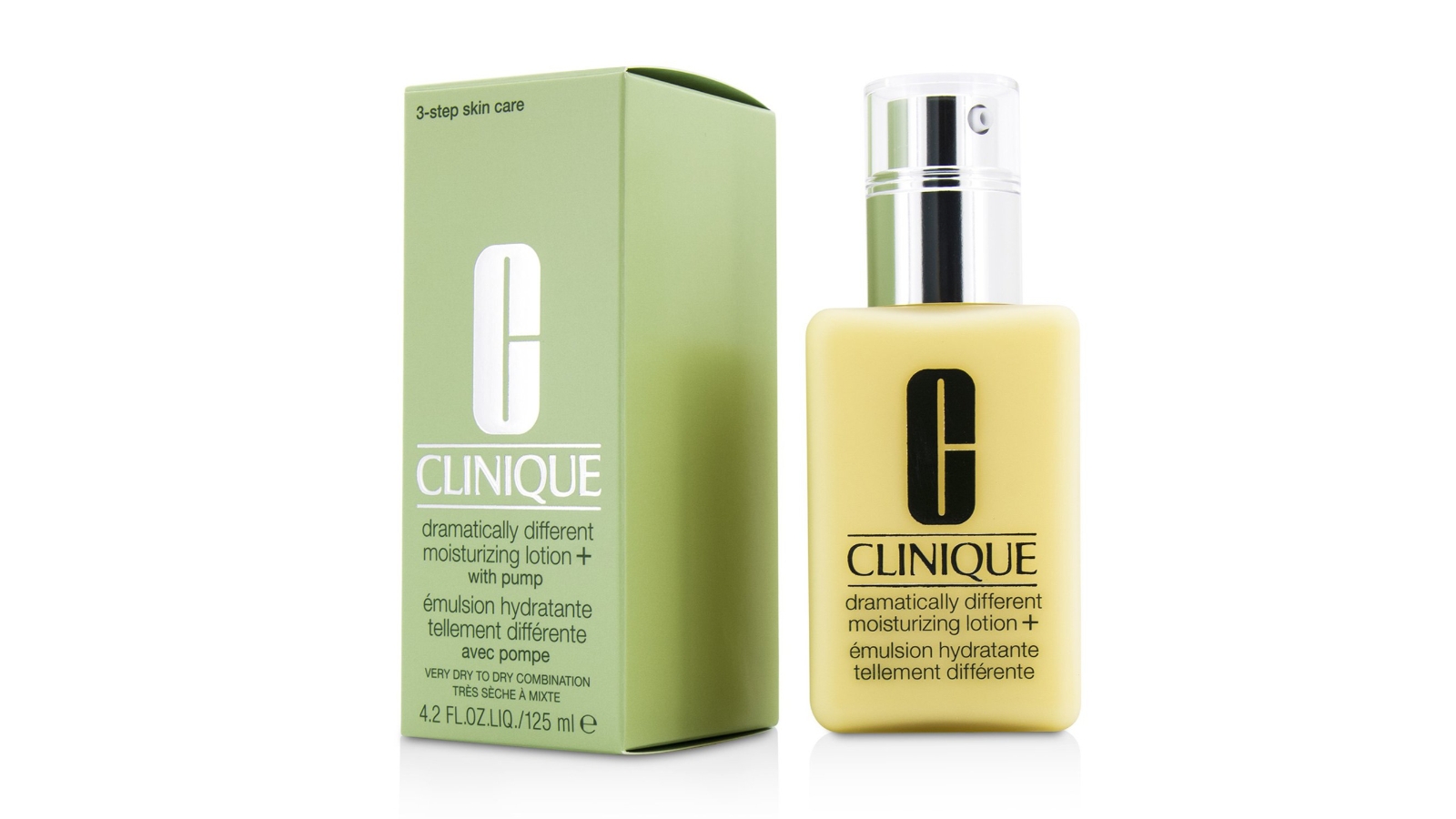 Clinique Dramatically Different Moisturizing Lotion+ - For Very Dry to Dry Combination Skin (With Pump)  - 125ml/4.2oz