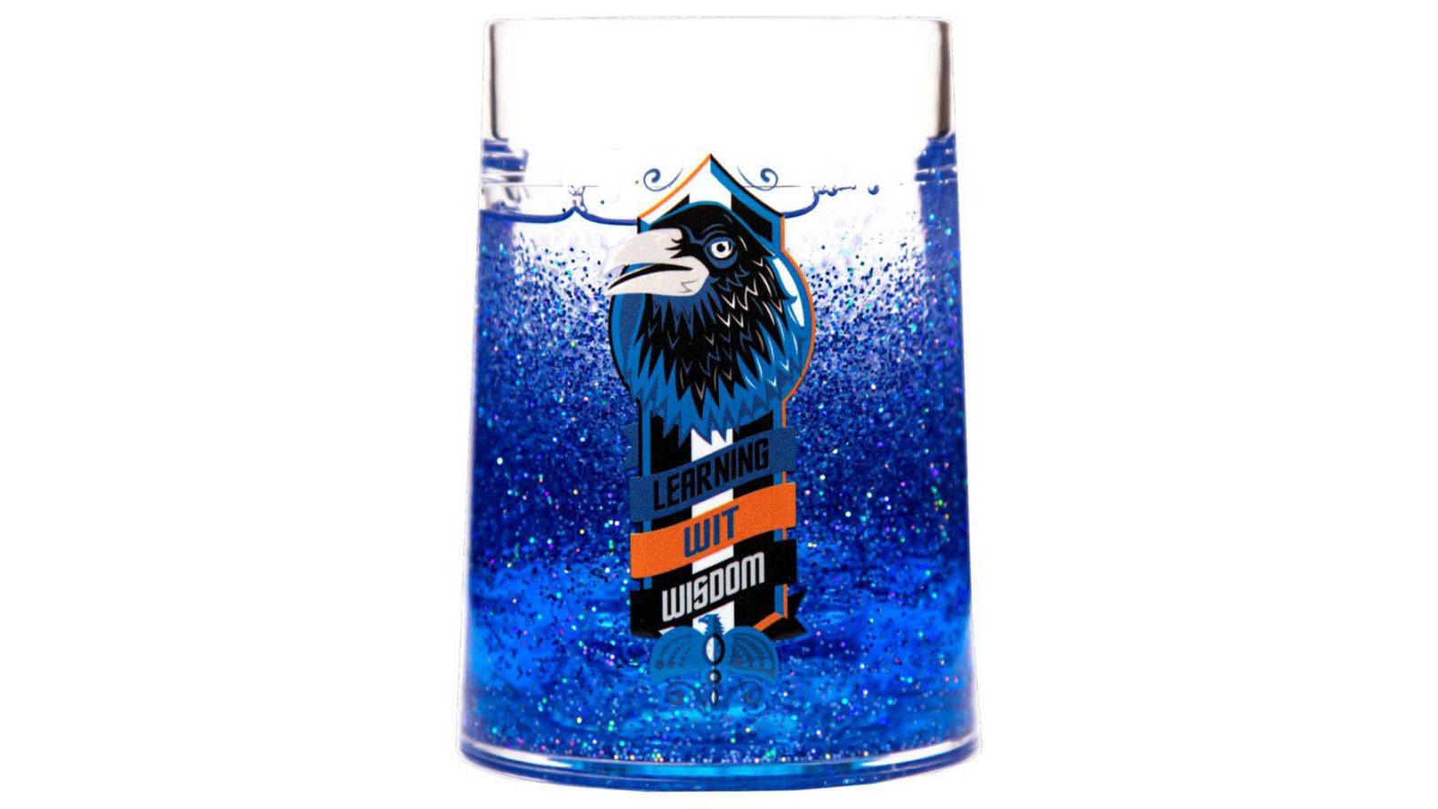 Harry Potter Ravenclaw House Liquid Glitter Tumbler